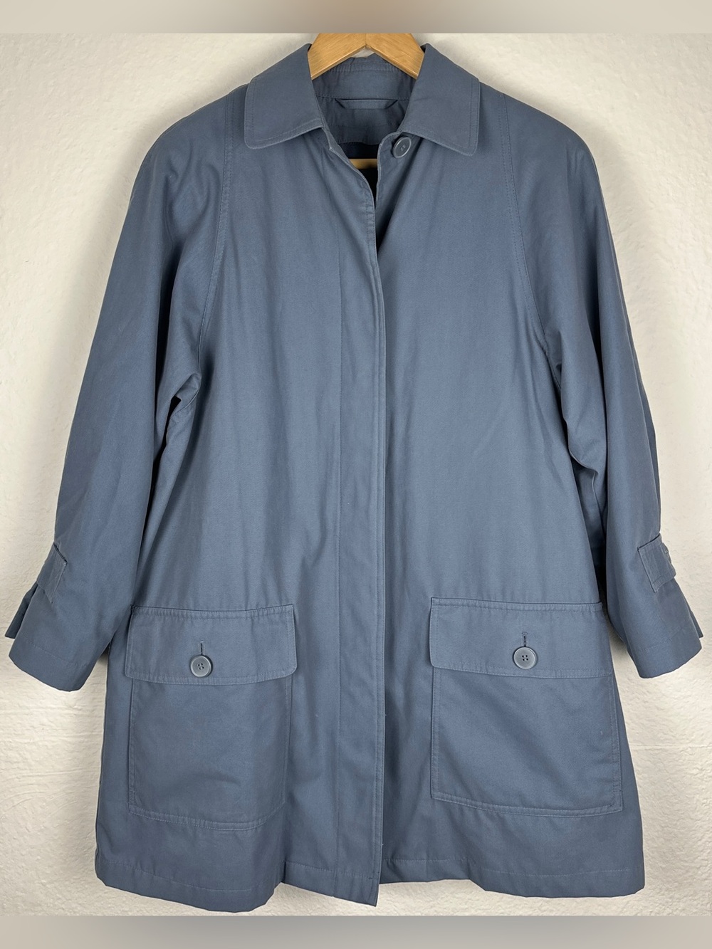 London Fog Limited Edition Women’s 6P Blue Coat Removable Zip Lining